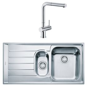 Franke Neptun NEX 651 Sol Damlalıklı Paslanmaz Çelik Eviye