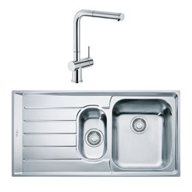Franke Neptun NEX 651 Sol Damlalıklı Paslanmaz Çelik Eviye
