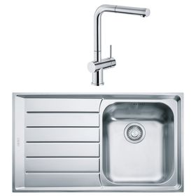 Franke NEX 611 İnox Neptun Tek Gözlü Sol Damlalıklı Eviye
