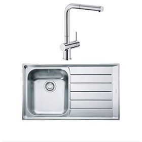 Franke NEX 611 İnox Neptun Tek Gözlü Sol Damlalıklı Eviye
