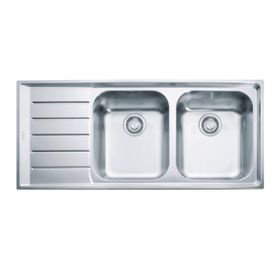 Franke NEX 621-116 Neptune Sol Damlalıklı Inox Eviye