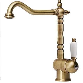 Franke Old England Bronz Tek Kollu Batarya