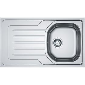 Franke Ondaline OLX 611 Sol Damlalıklı Paslanmaz Çelik Eviye