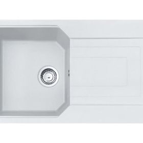 Franke UBG 611-86 Bianco Tezgah Üstü Granit Eviye