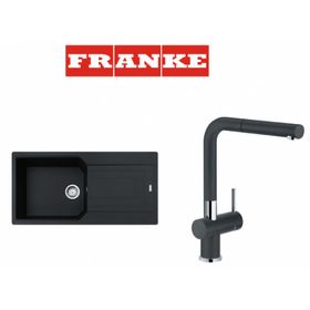 Franke UBG 611-86 Nero Granit Eviye