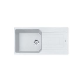 Franke Urban UBG 611-100 Bianco Tek Gözlü Armatürlü Granit Eviye Seti