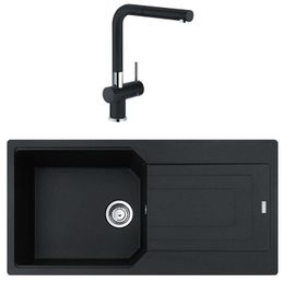 Franke Urban Ubg 611-100 Nero Granit Evye Actıve Batarya Set