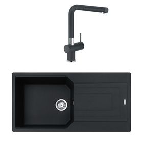 Franke Urban UBG 611-100 Nero Renkli Granit Eviye