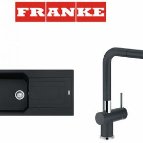 Franke Urban UBG 611-100 Nero Renkli Granit Eviye