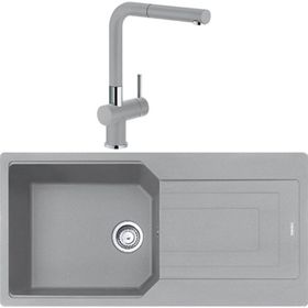 Franke Urban Ubg 611-100 Stone Grey Granit Eviye