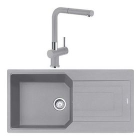 Franke Urban Ubg 611-100 Stone Grey Granit Eviye