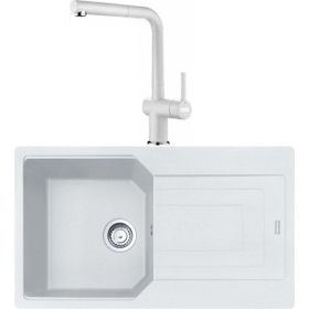Franke Urban Ubg 611-86 Bianco Granit Evye Active Plus Doccia Batarya Set