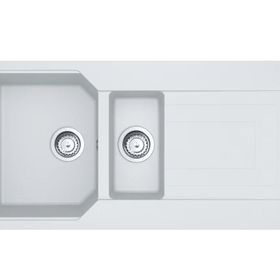 Franke Urban UBG 651-100 Bianco 1.5 Gözlü Armatürlü Granit Eviye Seti