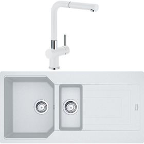 Franke Urban UBG 651-100 Bianco Renkli Granit Eviye
