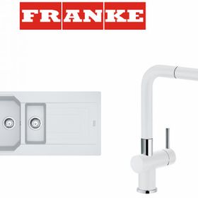 Franke Urban UBG 651-100 Bianco Renkli Granit Eviye
