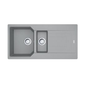 Franke Urban UBG 651-100 Nero 1.5 Gözlü Armatürlü Granit Eviye Seti