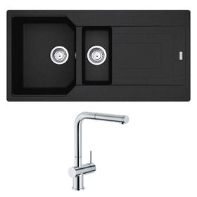 Franke Urban Ubg 651-100 Nero Granit Evye