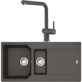 Franke Urban Ubg 651-100 Slate Grey Granit Evye Active Plus Doccia Batarya Set