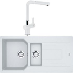 Franke Urban Ubg 651 Bıanco Granit Evye Actıve Batarya Set