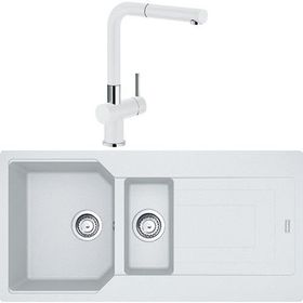 Franke Urban Ubg 651 Bıanco Granit Evye Actıve Batarya Set