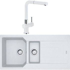Franke Urban Ubg 651 Bıanco Granit Evye Actıve Batarya Set