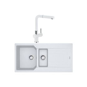 Franke Urban Ubg 651 Bıanco Granit Evye Actıve Batarya Set