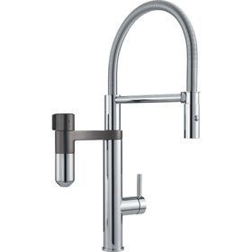 Franke Vital Kapsül Filtre Sistemi Spiralli Krom Gun Metal Filtreli Armatür