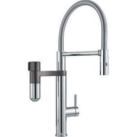 Franke Vital Kapsül Filtre Sistemi Spiralli Krom Gun Metal Filtreli Armatür