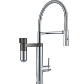 Franke Vital Spiralli Chrome-Gun Metal Filtreli Armatür
