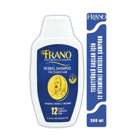 Frano Tesettürlü Saçlar için 12 Etkili Multi Vitamin Besleyici 300 ml Bitkisel Bakım Şampuanı