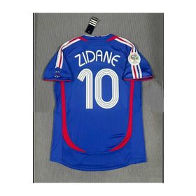 Fransa Mavi 2006 Dünya Kupası Zinedine Zidane Nostalji Forması