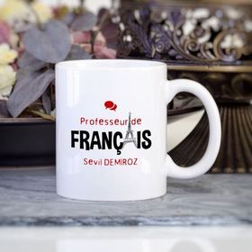 Fransızca Öğretmeni Kupa Bardak