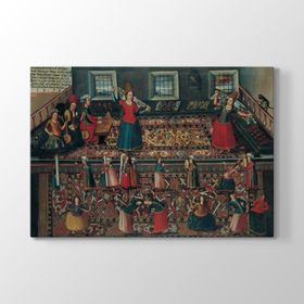 Franz Hermann - Ottoman Harem Tablosu