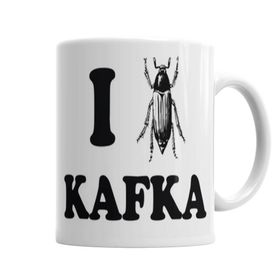Franz Kafka Porselen Kupa Bardak