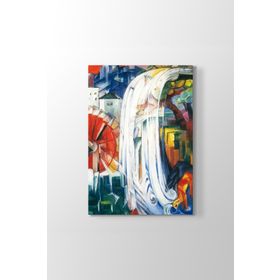 Franz Marc - The Bewitched Mill Tablosu