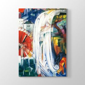 Franz Marc - The Bewitched Mill Tablosu