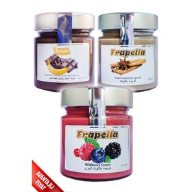 Frapella 3x220 gr Orman Meyveli Krema + Tarçın Krema + Muz Kakaolu Fındık Kreması