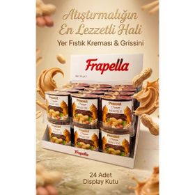 Frapella 55 gr Yerfıstık Kreması Grissini (12 adet)