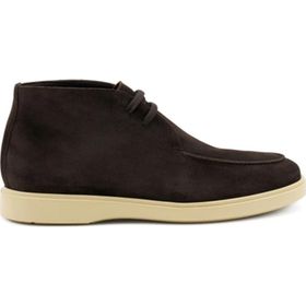 Frau 20C3 Waxy Laced Shoes Pepecream Browncream Erkek Bot