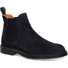 Frau 73A3 Waxy Ankle Boot Blu Navy Lacivert Erkek Bot