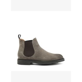 Frau 73A3 Waxy Ankle Boot Visone Dark Beige Erkek Bot