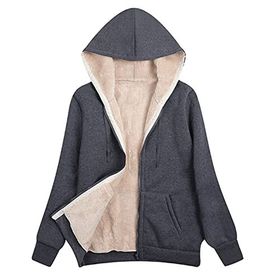 Frdun B09MD13JWM Kadın Polar Mont