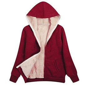 Frdun B09MD13JWM Kadın Polar Mont