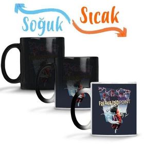 Freakazoidpoint Sihirli Porselen Kupa
