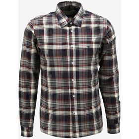 Fred Mello FM23W01CT Lacivert Slim Fit Gömlek Yaka Erkek Gömlek