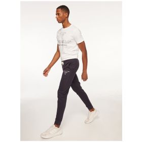Fred Mello FM23W02PF Lacivert Lastikli Bel Slim Fit Erkek Eşofman Altı