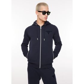 Fred Mello FM23W08FZ Lacivert Kapüşon Yaka Erkek Sweatshirt