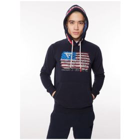 Fred Mello FM23W22FC Lacivert Kapüşon Yaka Erkek Sweatshirt