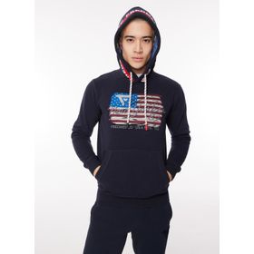 Fred Mello FM23W22FC Lacivert Kapüşon Yaka Erkek Sweatshirt