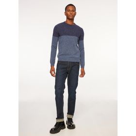 Fred Mello FM23W28PD Lacivert Normal Bel Normal Paça Slim Fit Denim Erkek Pantolon